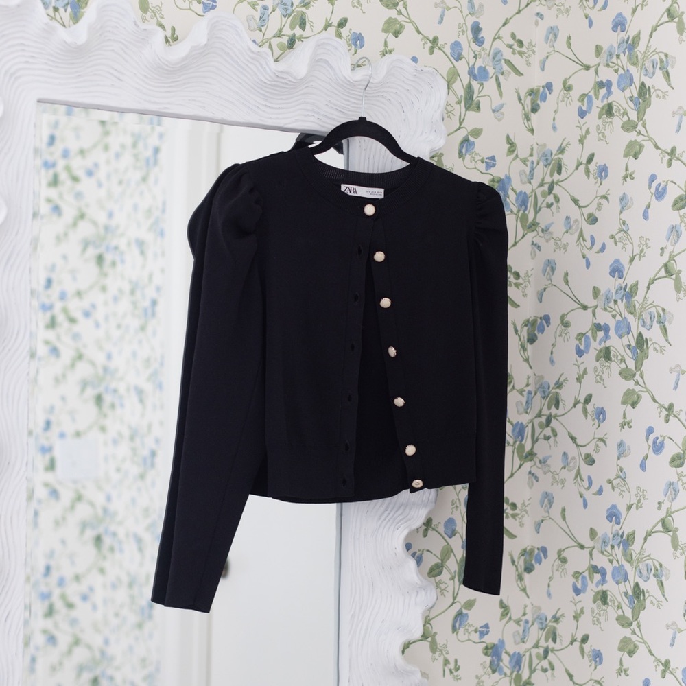 Zara button up sweater